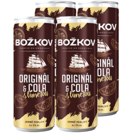 Božkov Rum Cola Lime 6% 4x...