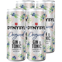 Dynybyl Gin & Tonic 6% 4x...