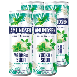 Amundsen Vodka & Soda 6% 4x...