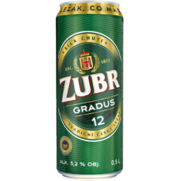 Zubr Gradus 12° Helles...