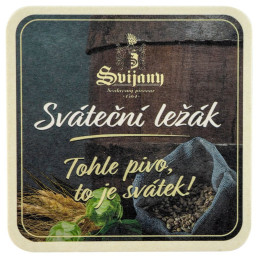 Beer Mat Svijany Sváteční...