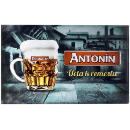 Metal Sign Primator Antonin