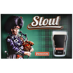 Blechschild Primator Stout