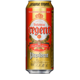 Bohemia Regent Prezident 14° Strong Pale Lager 500ml - Pivana CZ