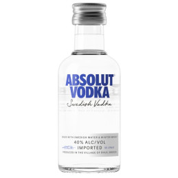 Absolut Vodka 40% 12x 50ml