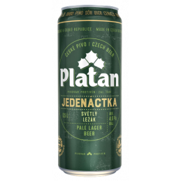 Platan 11° Helles Lager 500ml