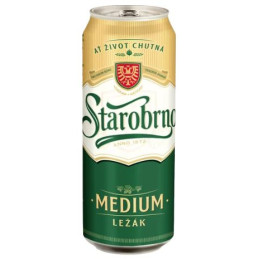 Starobrno Medium 11° Helles...