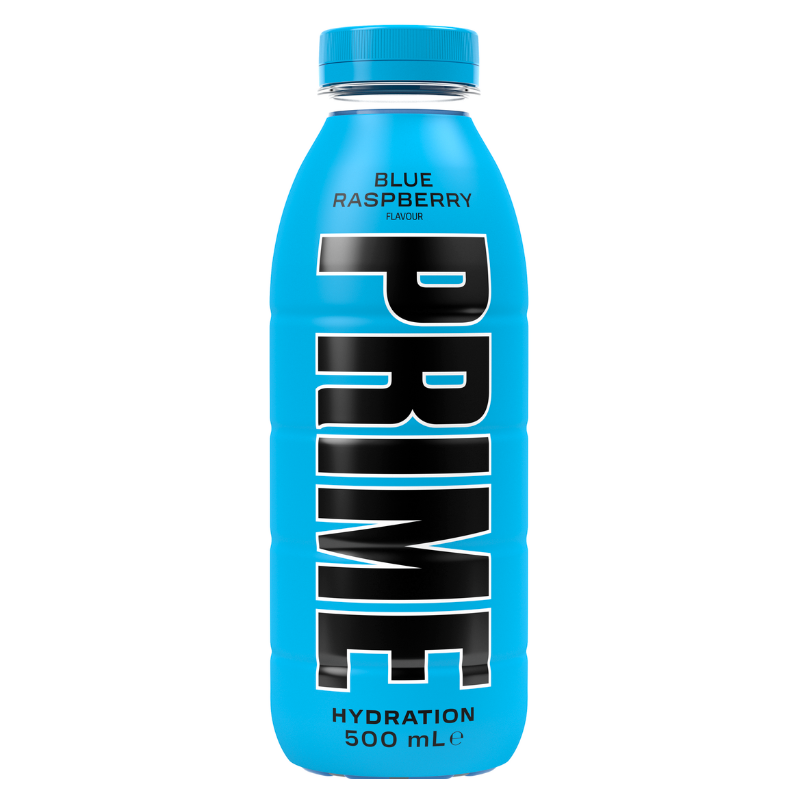 Prime Hydration Blue Raspberry 12x 500ml - Order Online - Pivana.cz