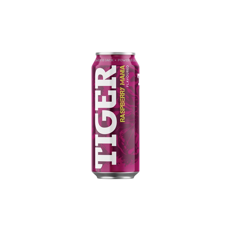 Tiger Energy Drink Raspberry Mania 12x 500ml Order Online - Pivana.cz